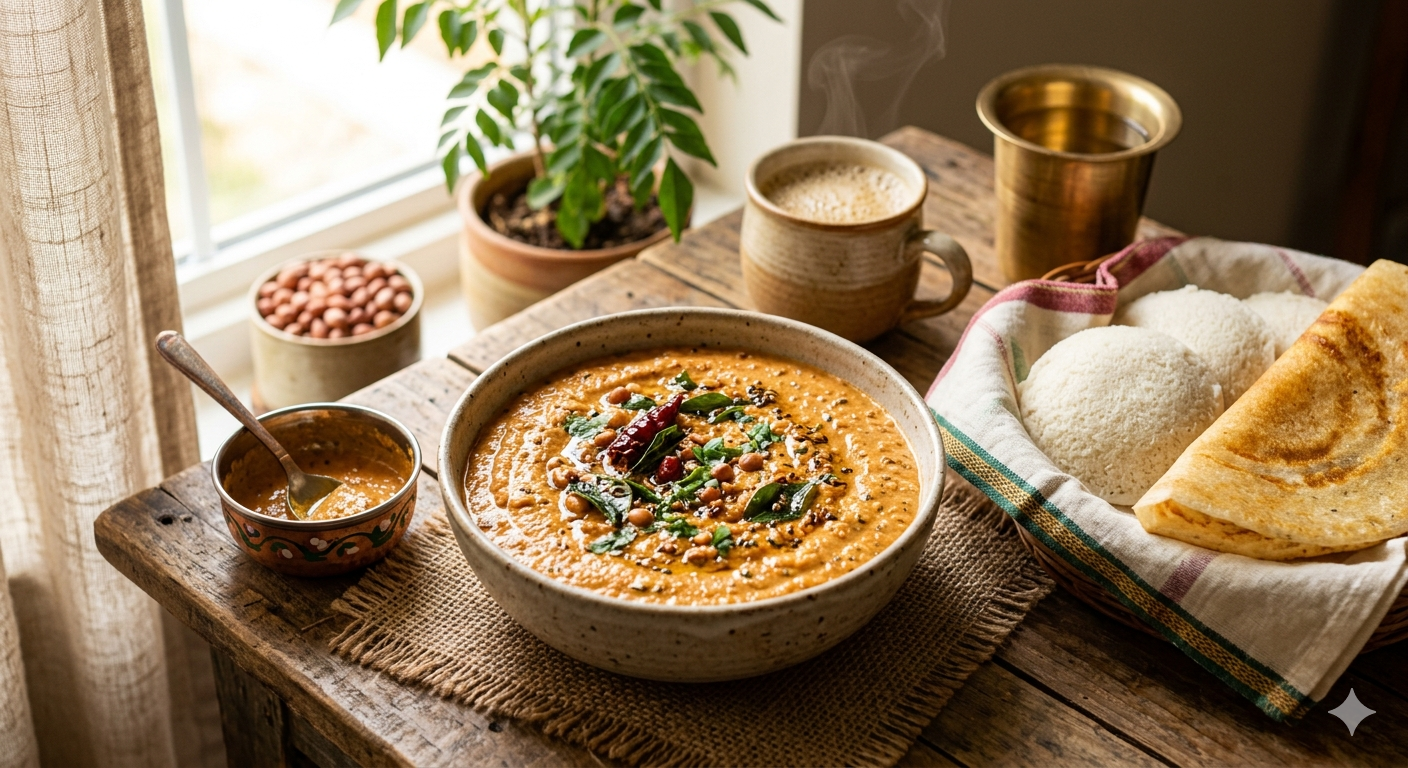 Peanut chutney